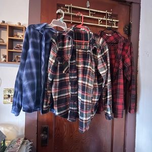 Plaid shirt bundle